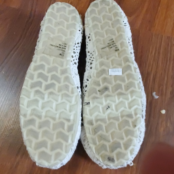 Esprit white slip ons - Picture 2 of 5